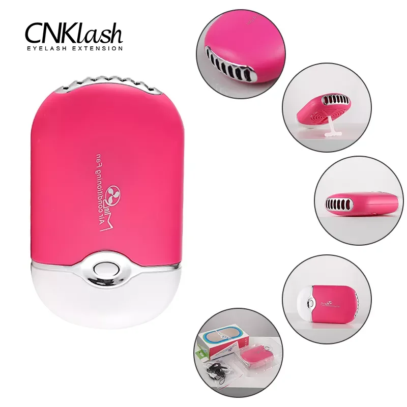 Фен для макияжа ресниц, электрический фен для наращивания ресниц, розовый