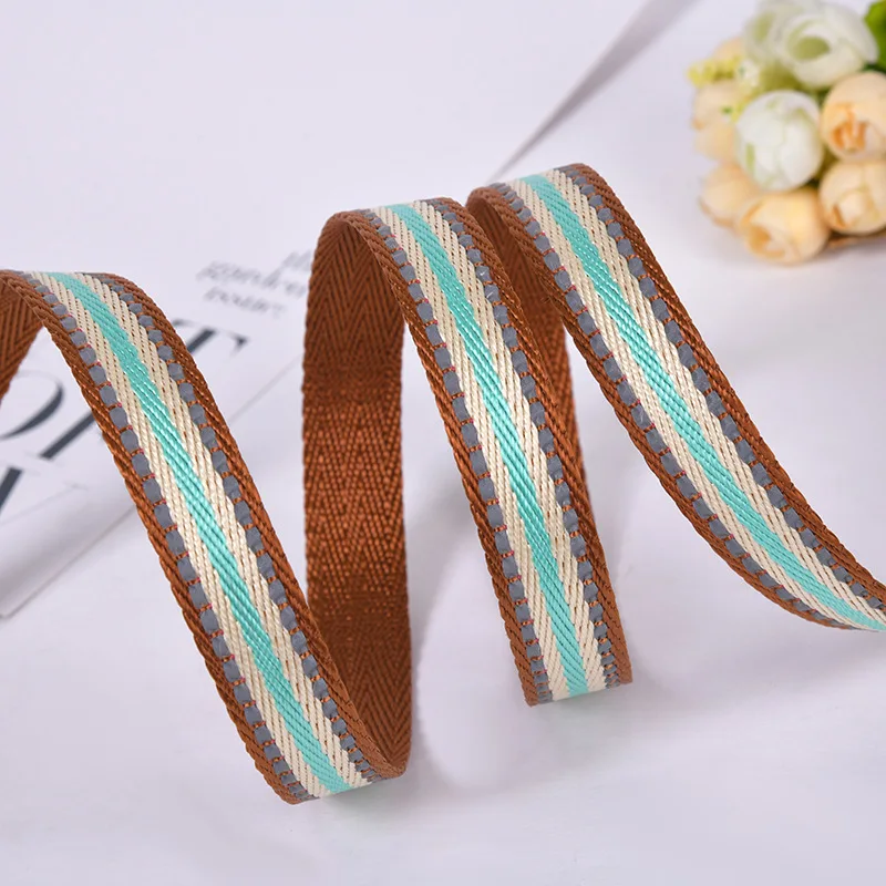 ZONESIN High Quality Tubular Polyester Nylon Webbing bag strap polyester webbing for pet leash