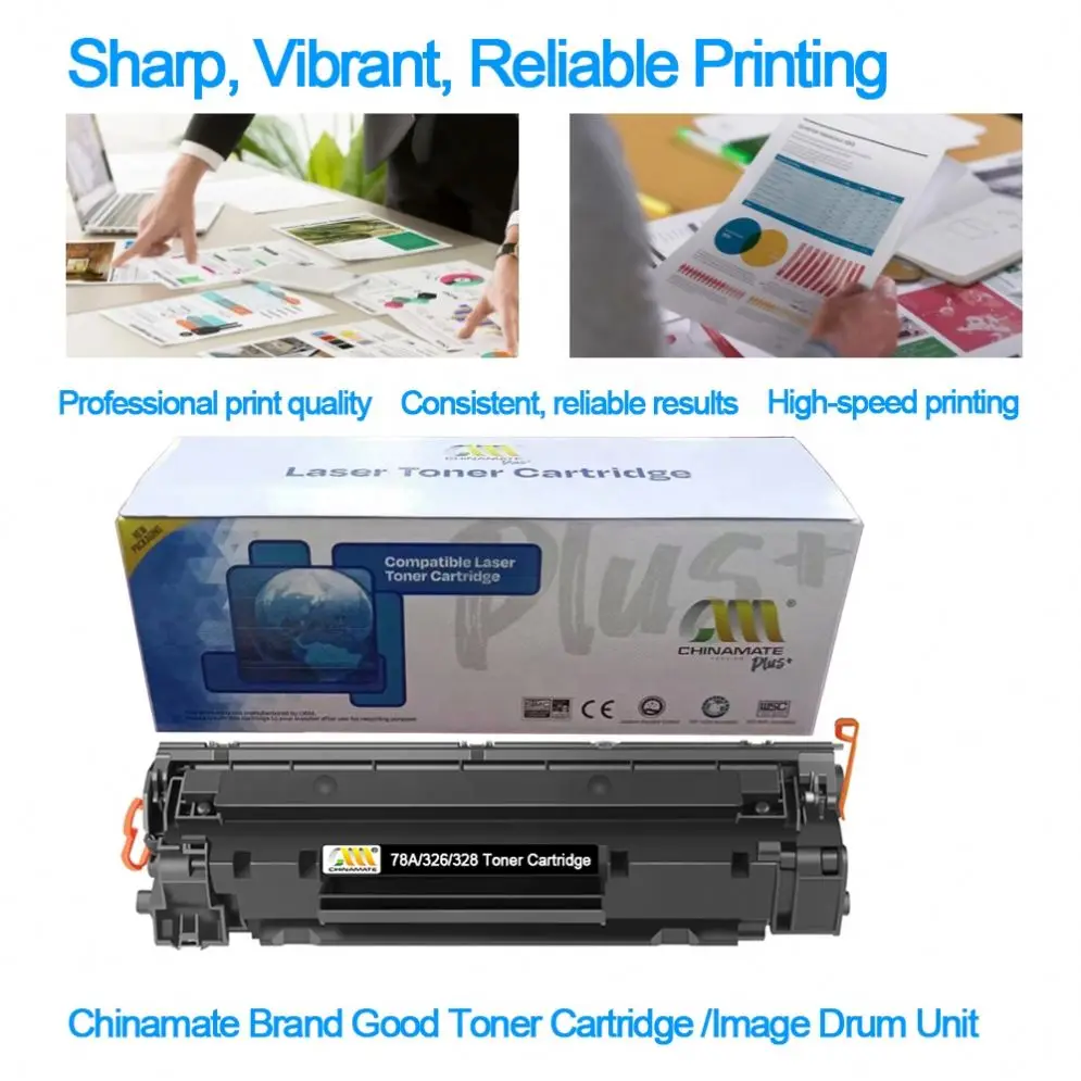 Лазерный тонер-картридж Chinamate CE278A для HP 78A совместимые картриджи с тонером Canon 326 328 CRG-326 CRG-328