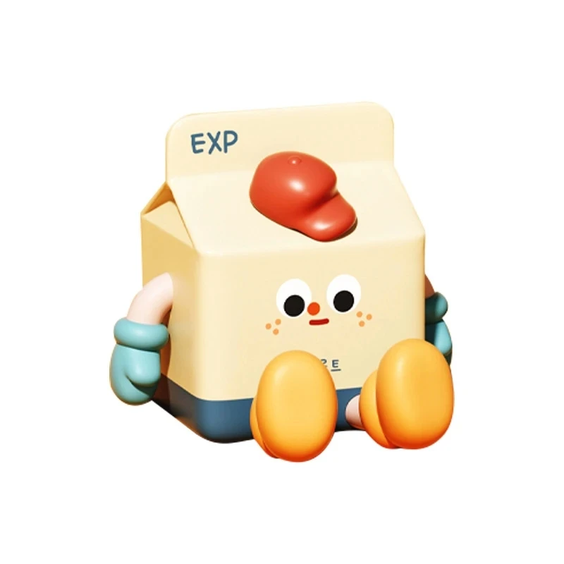 Kwaii 3d Anime Lamp Bedroom Bedside Camping Kitchen Lamp Milk Box LED Night Light For Kids Birthday Gift Toys