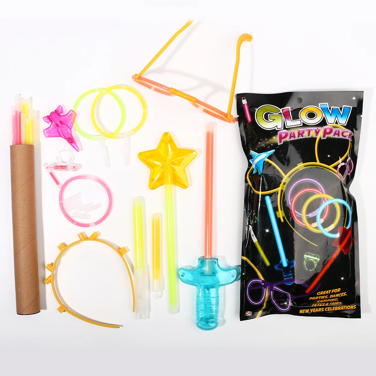 Play Party 100 500 Bulk Bracelets Ultra Bright Glow In The Dark Sticks Supplies
