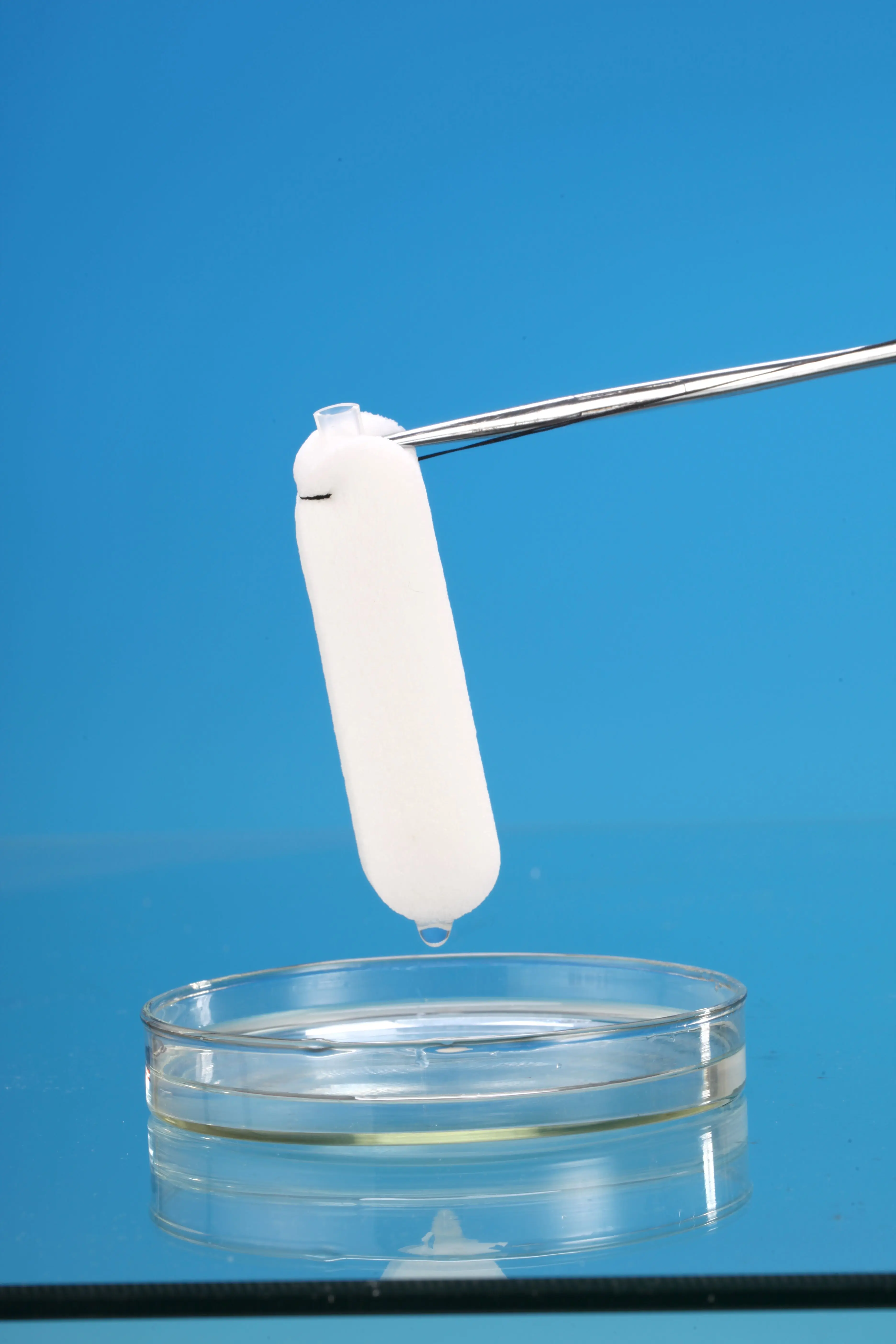 Medical PVA Nasal Dressing Sterile Hemostatic Sponge With Gauze