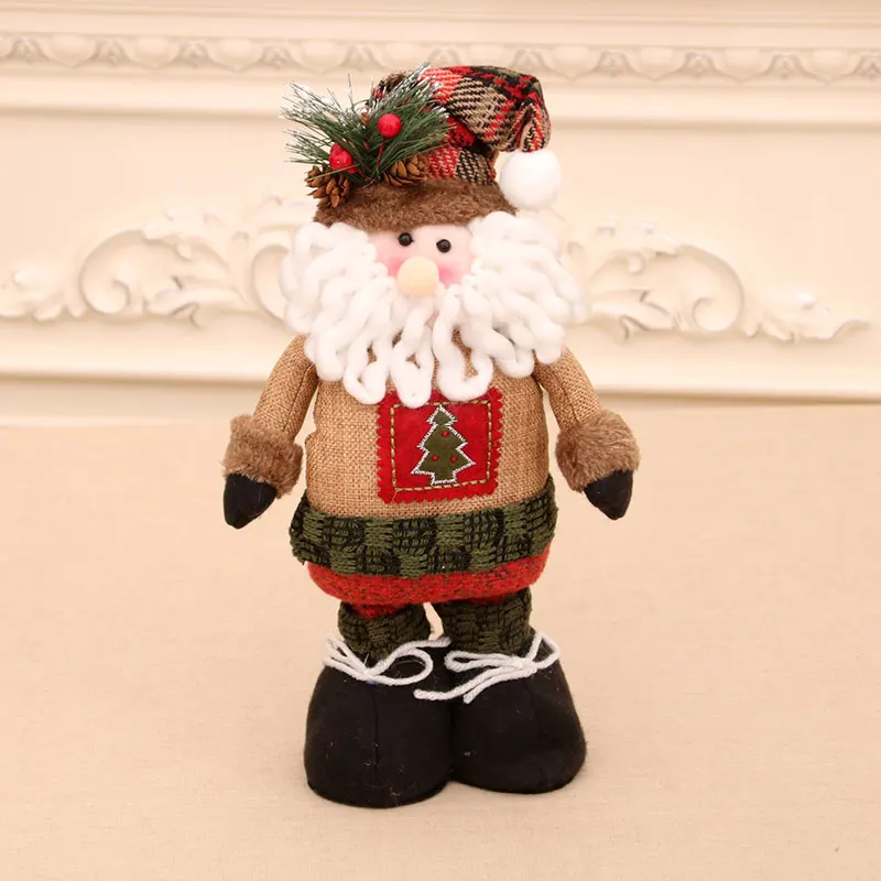 New Christmas Telescopic Dolls Dolls Christmas Gifts Christmas Decorations Santa Claus Dolls