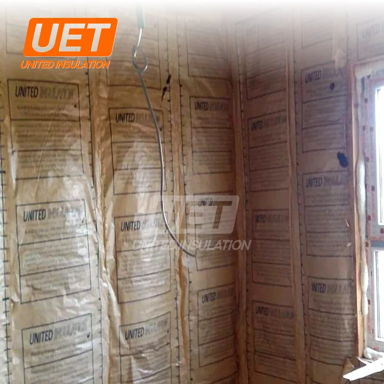 Американский рынок деревянная рама настенная изоляция крафт-поверхность 16 '6 75' R11 r19 r21 r22 r30 Стекловолоконная вата