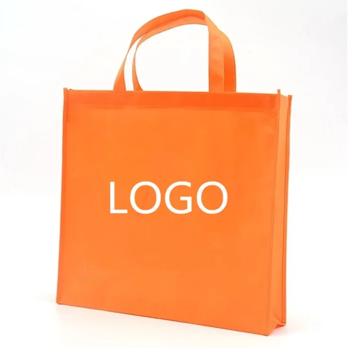 Fabric Manufacturer Wholesale Eco Tote Non Woven Bag With Zipper Promotional Image Shopping Bag Reusable Tshirt Bag Customizable