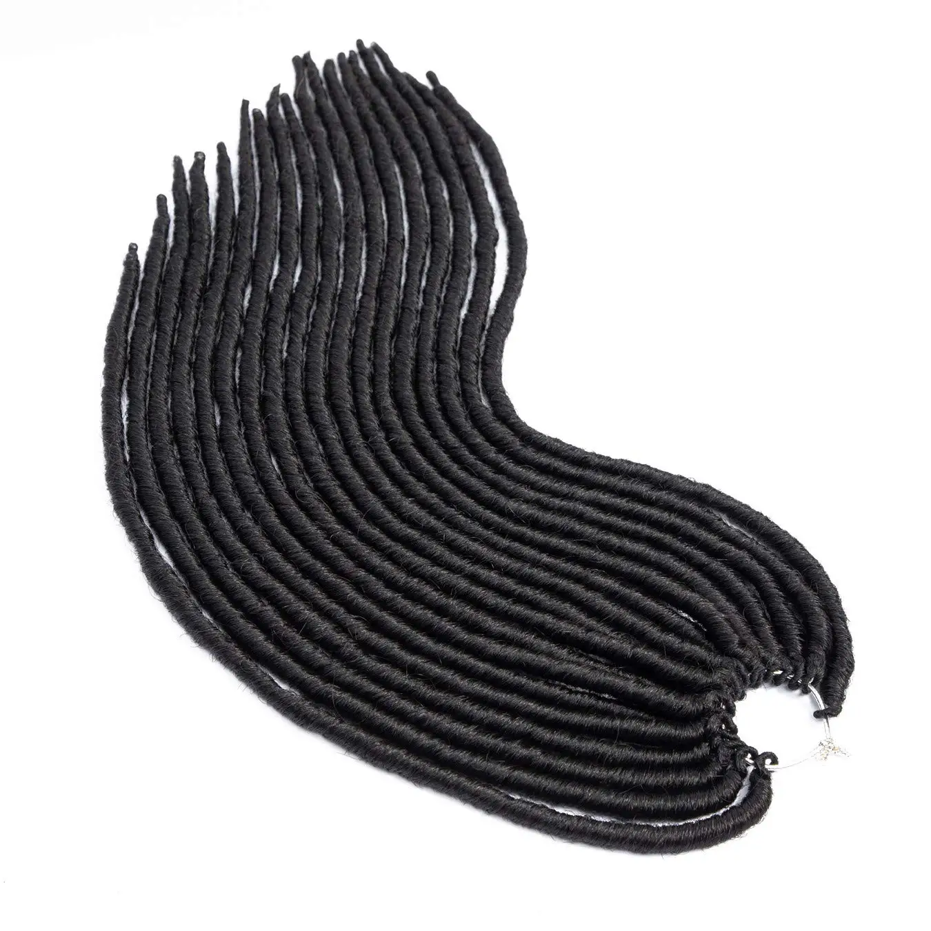 cheap soft dread lock synthetic braiding hair dreadlocks faux locs crochet braids Crochet Braids Hair Extensions