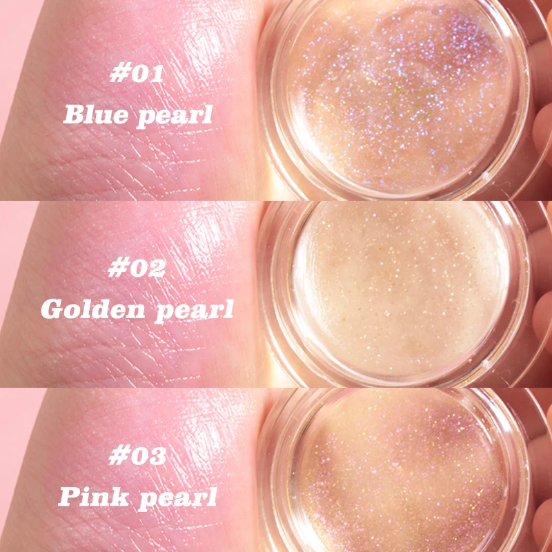 Private Label Wholesale Makeup Crystal Blush Cream Long Lasting Waterproof Moisturizing PH Color Changing Jelly Blush Powder