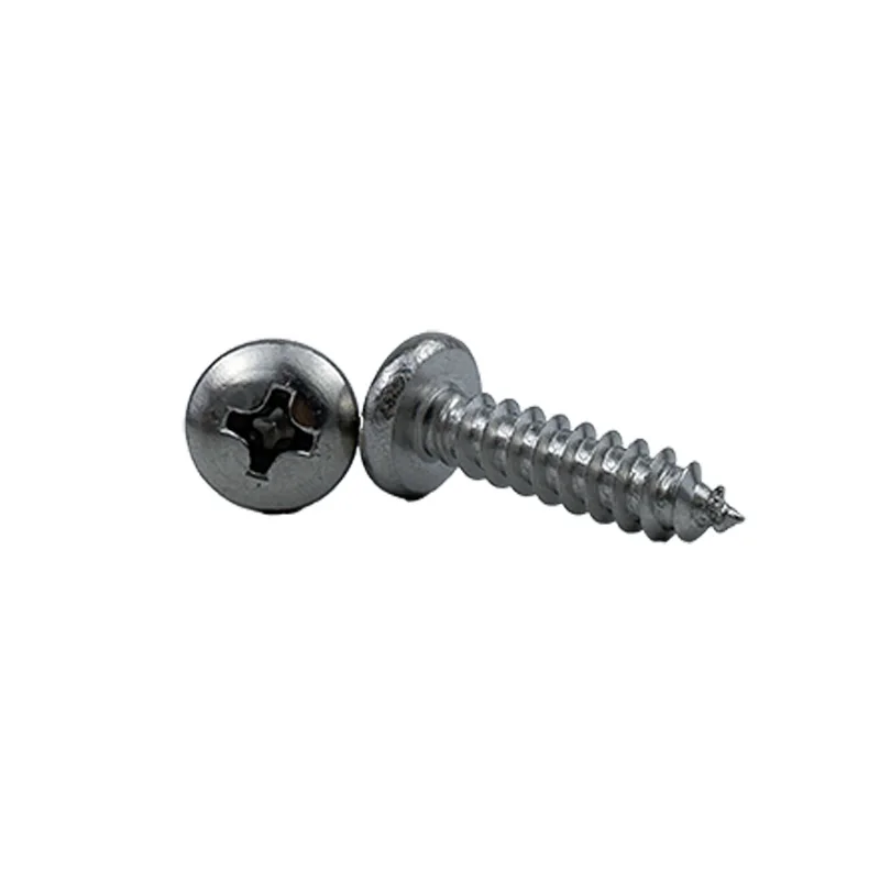 ANSI China Fastener Steel Zinc Plated Pan Head Self Tapping Screw For Engineering Construction