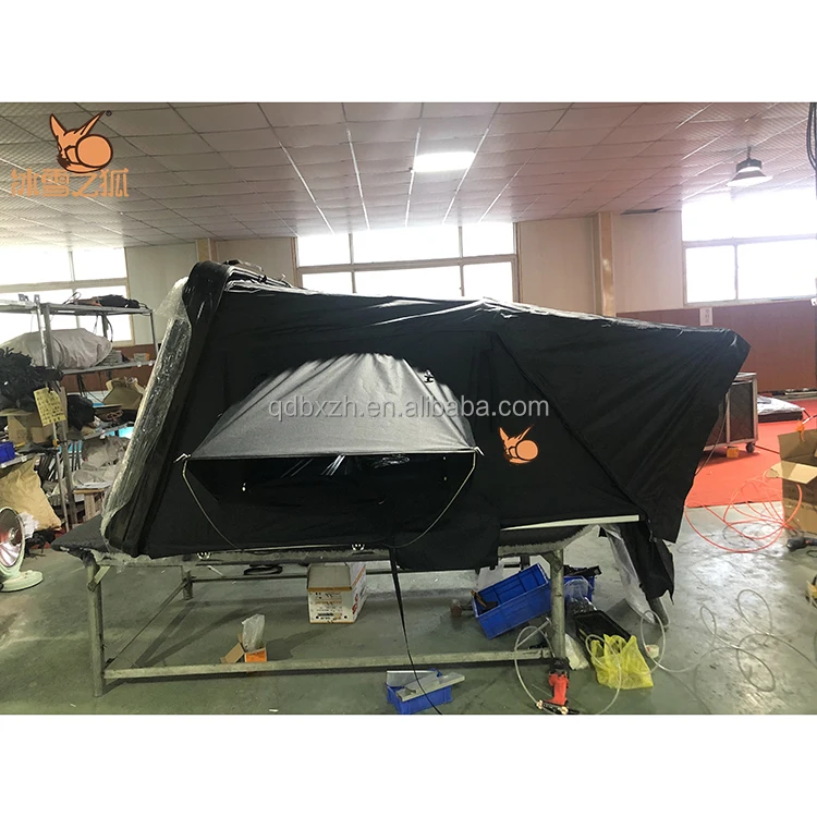 4x4 твердая оболочка для кемпинга портативная холщовая палатка алюминиевая крыша автомобиля