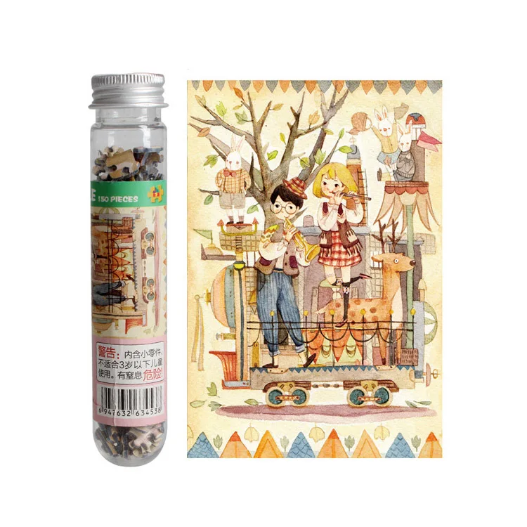 Uptodate Buy Paper 150pcs Jigsaw Puzzle Small Tube Puzzle Paint Puzzle