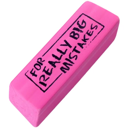 big giant promotional gift jumbo eraser