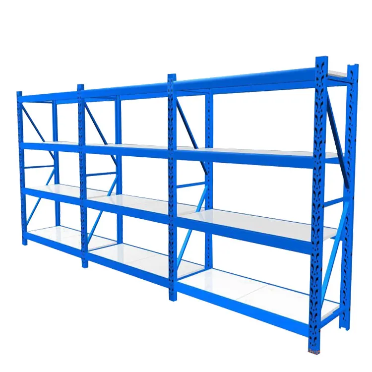 Multi level Racks Storage Warehouse Industry Rolling Medium Duty Stackable Drive In Pallet Flow Beams Rack