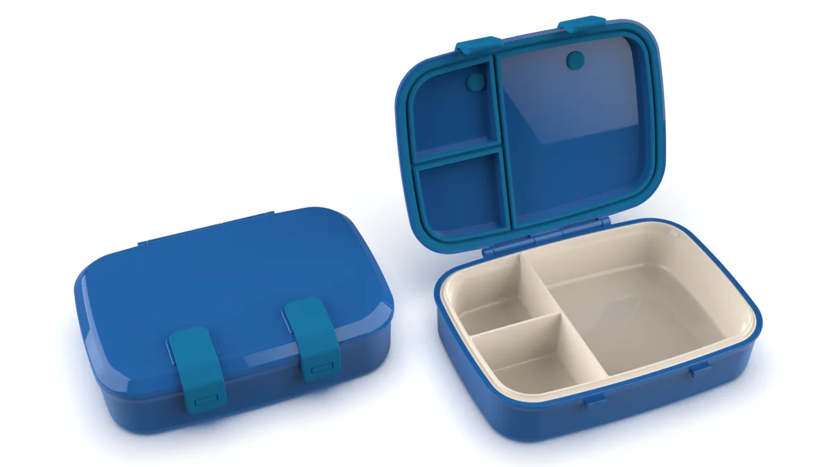 AOHEA Bento Box Containers with 3 Compartments  Lunch Box Lunch Box for Kids Designer Sealed new kid bpa free compartments
