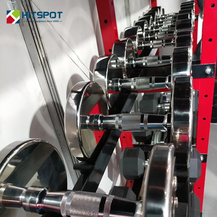 Commercial steel dumbbell weight set lbs bodybuilding gym fitness accessories free weights gym weights dumbbell set