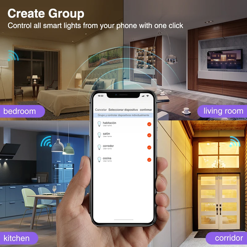 Led Smart Bulb 8W Led Emergency Light Rechargeable Battery E27 Lamp For Home 2835Smd Ac110v 240V Ce Rohs