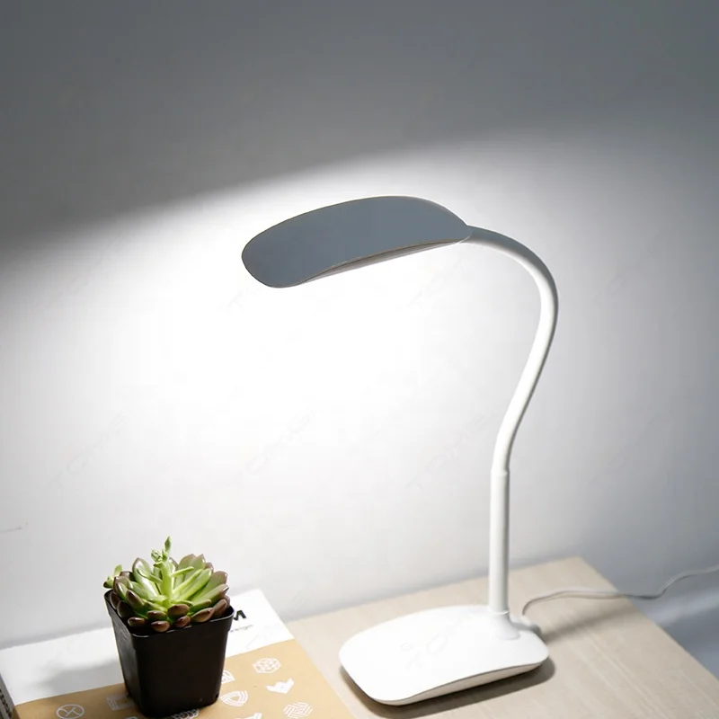Touching Control Flexible Led Desk Lamp 7W MA66D Eye-Protection Study Reading Table Led  Light  USB Port & Adapter