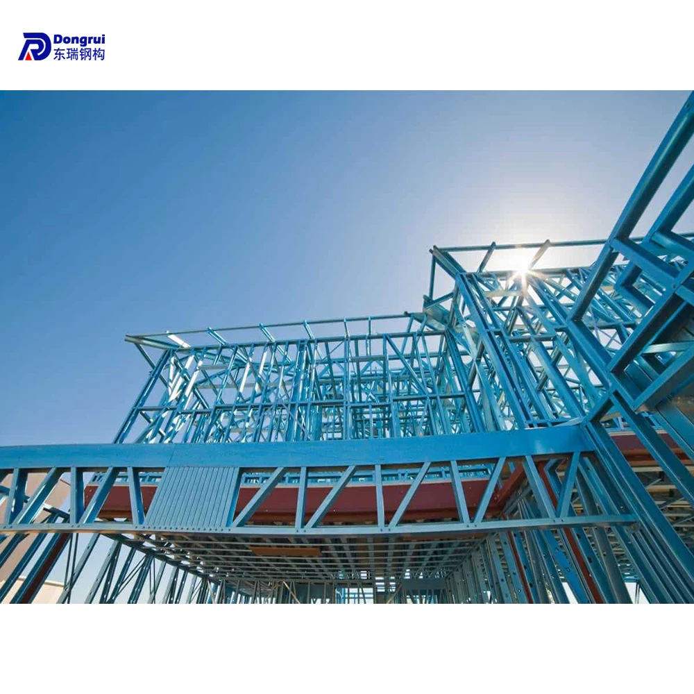 China Supplier Structural Frame Warehouse Construction Truss Purlin Barn Steel Structure Shed