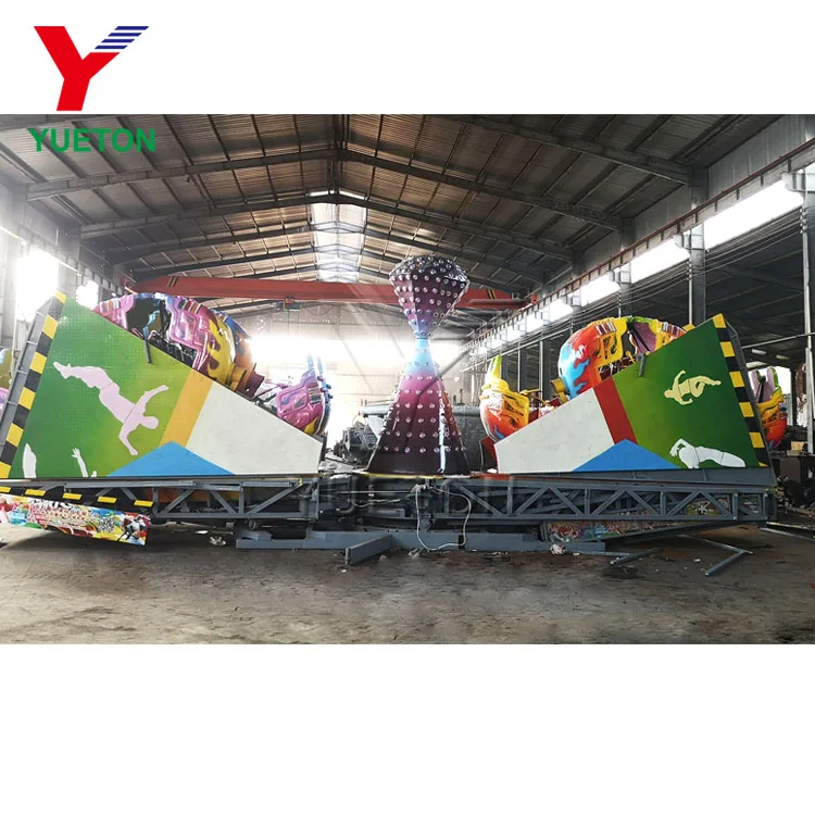 Factory Directly Manege Attract Park Plan Breakdance Crazy Dance Ride Carnival Ride For Adults