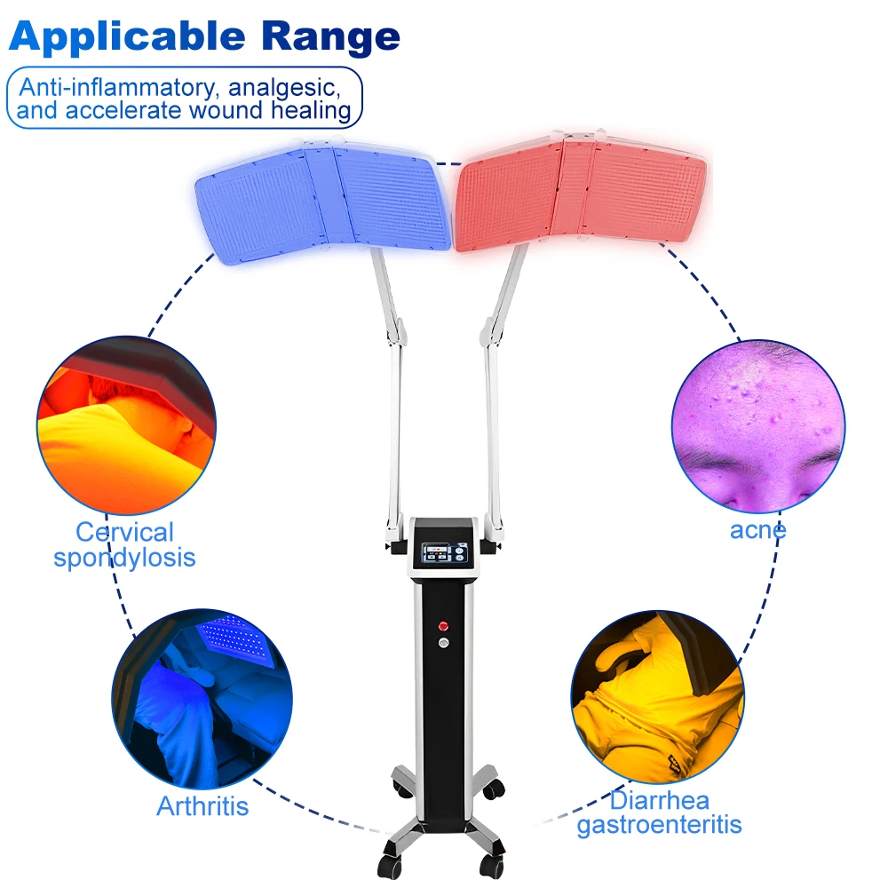 skin treatment full body powerful pdt 4 color light therapy beauty salon led facial therapy pdt infrared device