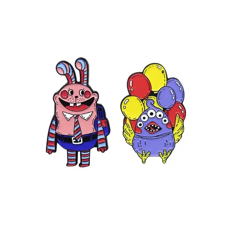Customized Own  design logo cute soft enamel lapel pin custom metal anime hard for garment and gift enamel pin custom