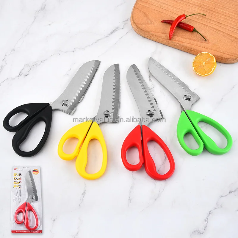 Kitchen stainless steel scissors set  multifunctional seafood scissors