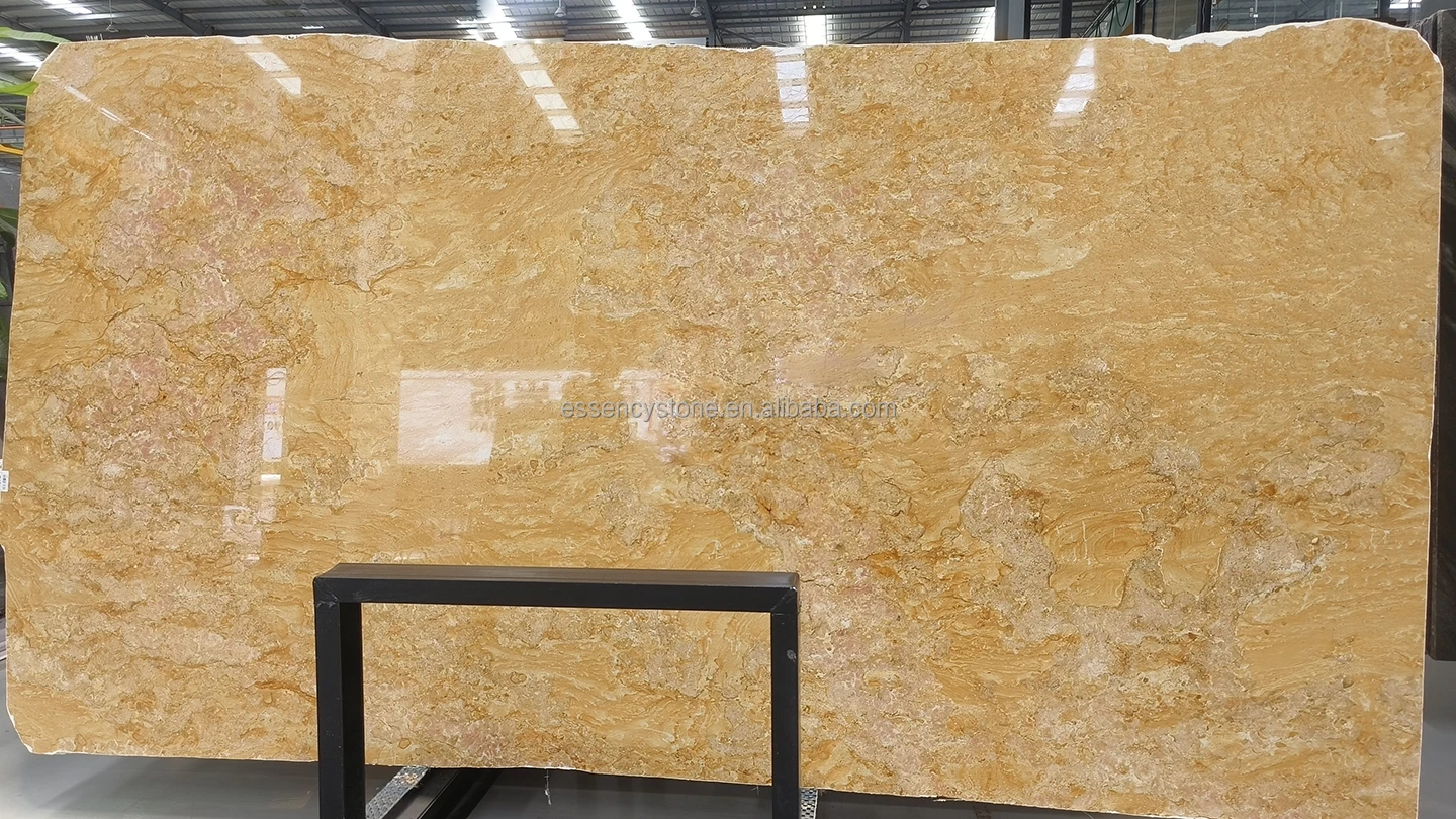 Италия Роскошная имперская Золотая Rossa Giallo Reale полированная золотисто-желтая мраморная плитка для пола настенная кухонные столешницы