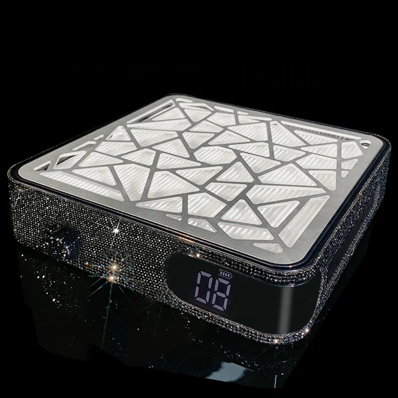 new arrival pro strong power electric table vacuum cleaner brushless nail dust collector for salon