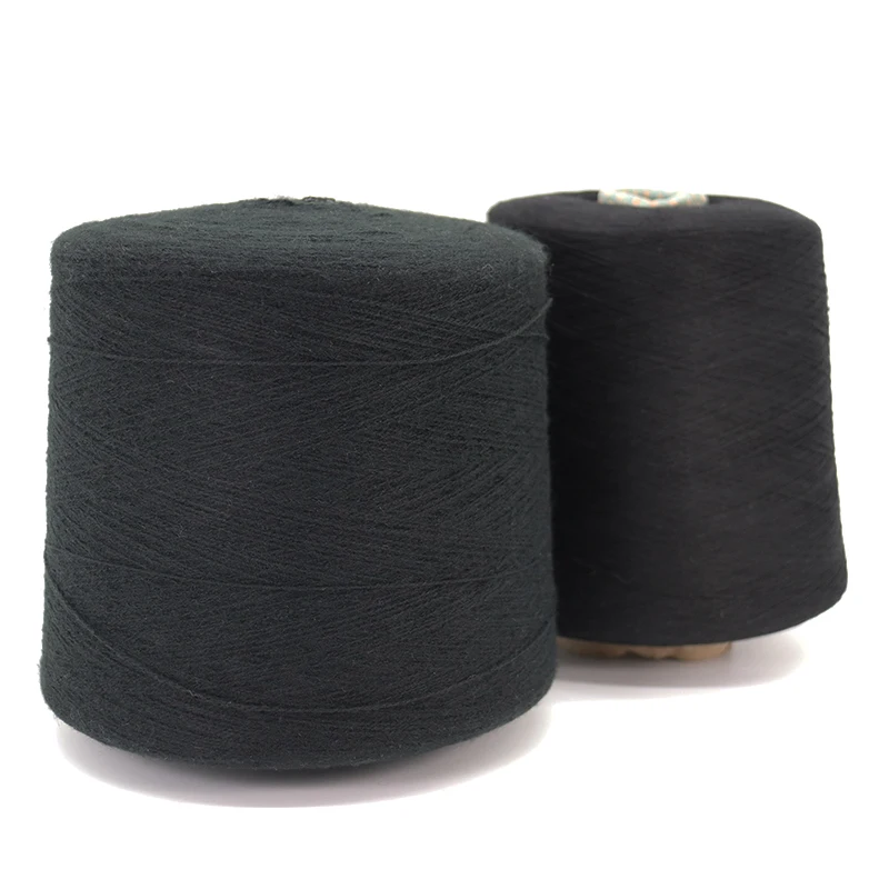 wholesale 28nm 70% recycled polyester 30% bulk acrylic blended yarn Anti - pilling bulk acrylic  recycled polyester spun yarn