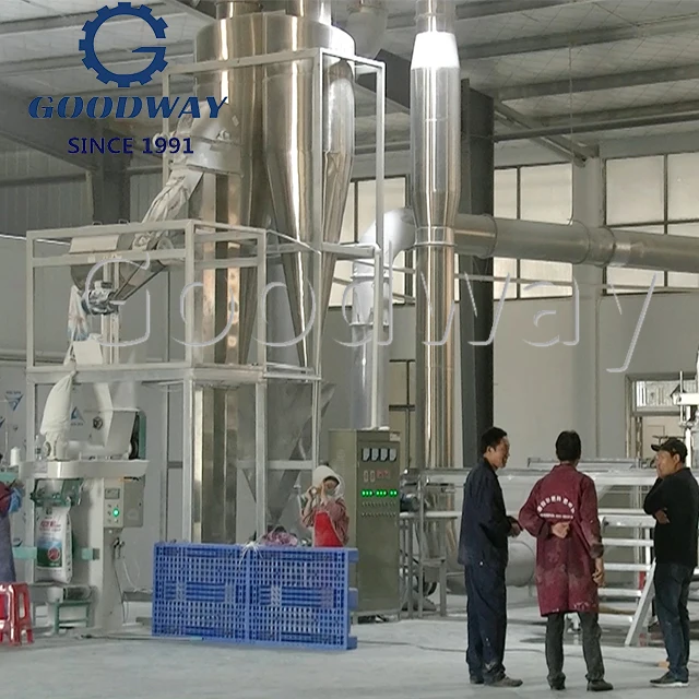 Industrial Cassava Flour Drying Machine Cassava Starch Flash Dryer Dry Cassava Powder