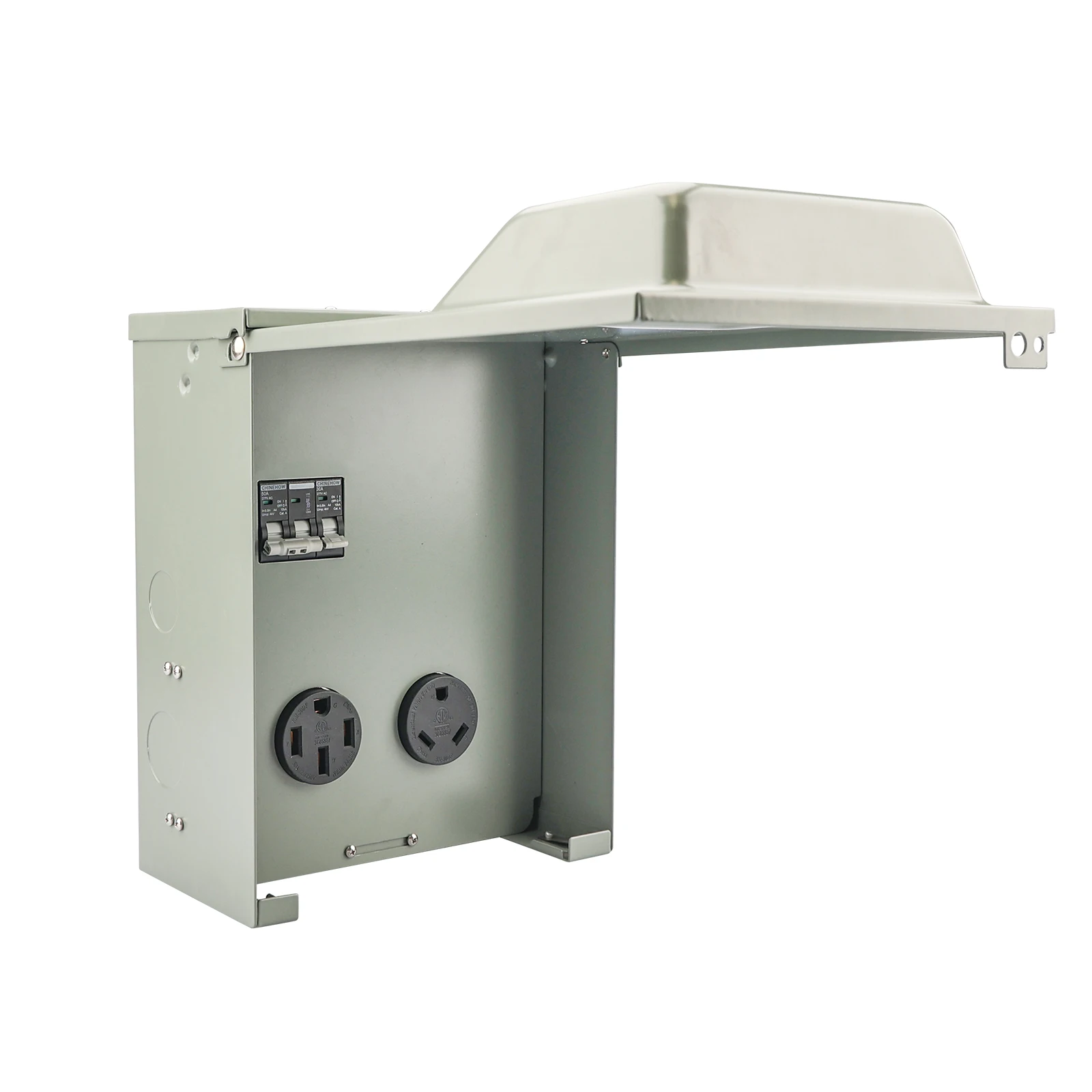 RV панель розетки 30A + 50A с выключатель NEMA TT-30R 14-50R защищенная цепь