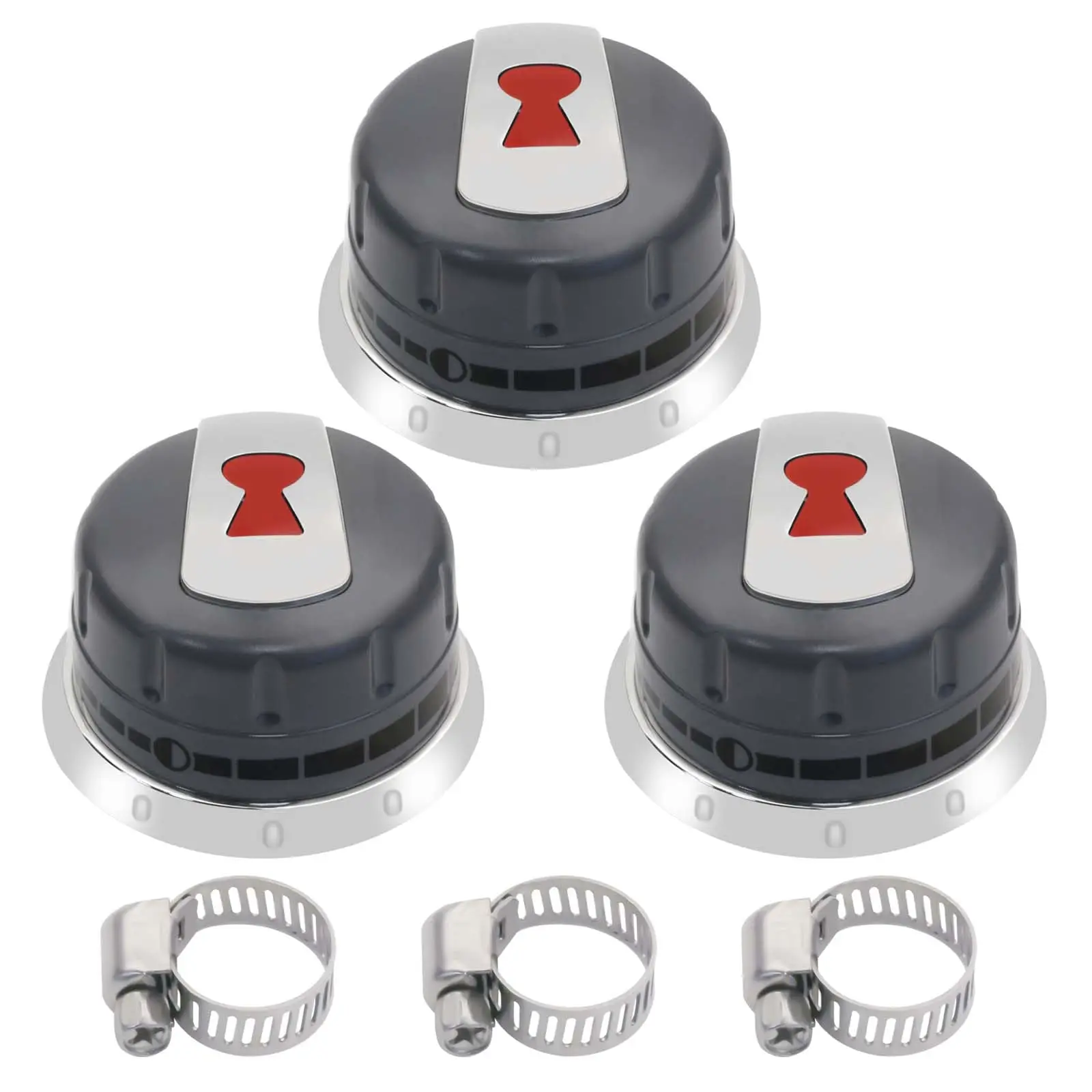 88848 Gas Grill Burner Knobs Replacement for Weber Genesis Grill Parts 300 Series (2011-2016) Genesis E-310,E-320,E-330