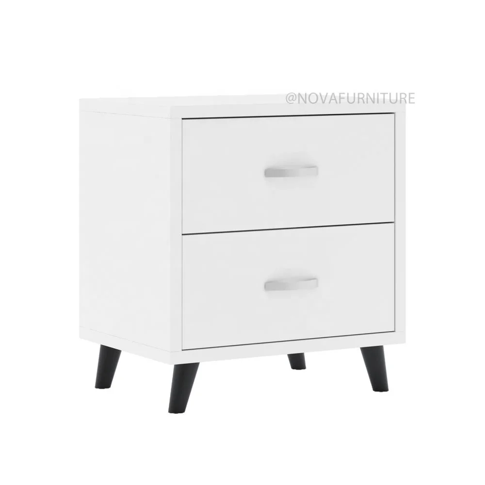 Nova Tufted Fabric Double Up-holstered Beds Twin Frame Queen Single American King Size Bed