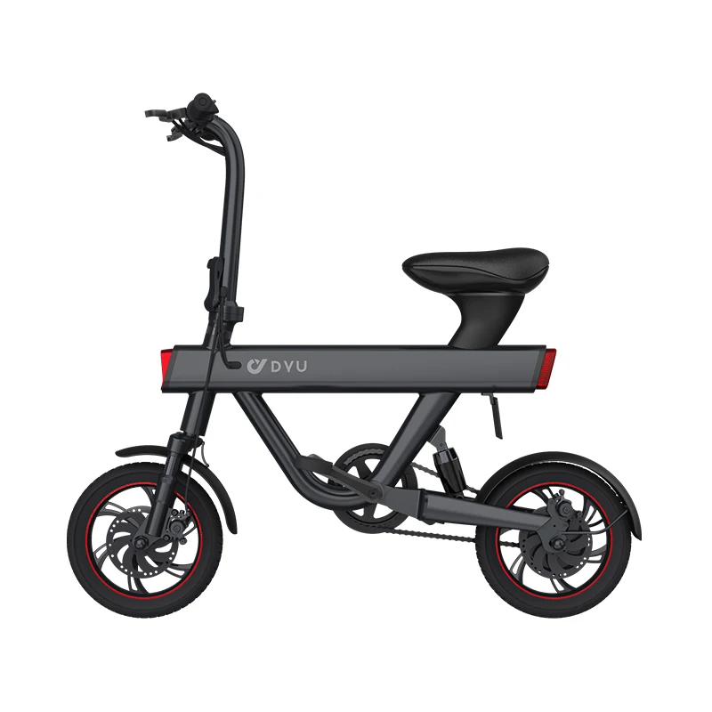 DYU V1 36V 250W Motor 10AH Battery Special Design comfortable saddle Long Range Mini E-Bike Electric