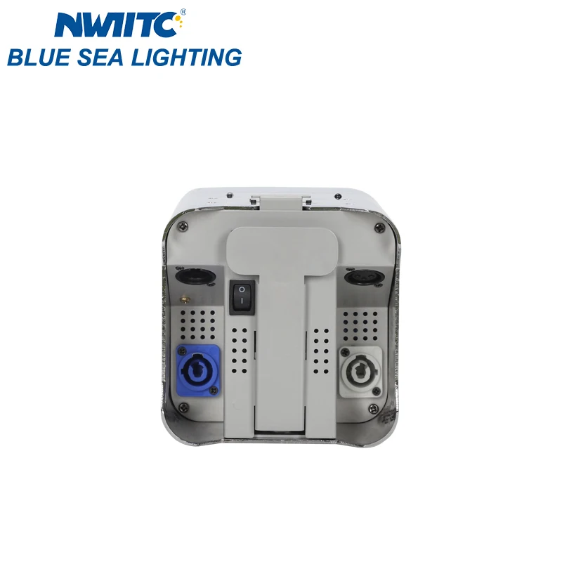 Sliver Wifi APP Control 6x18w RGBWA UV 6in1 Wireless DMX Battery LED Uplight