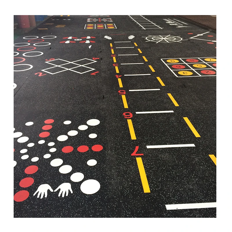 Non slip Gym Rubber Flooring roll  fitness floor roll