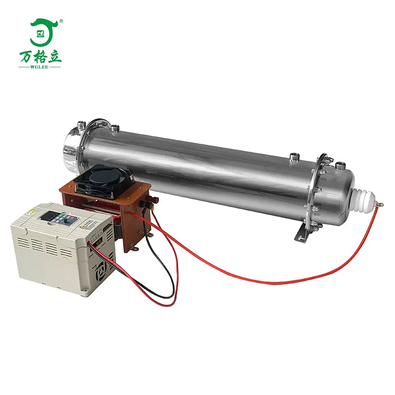 High concentration 100 g/h ozone generator used for water treatment, Ozone Tube and inverter + transformer