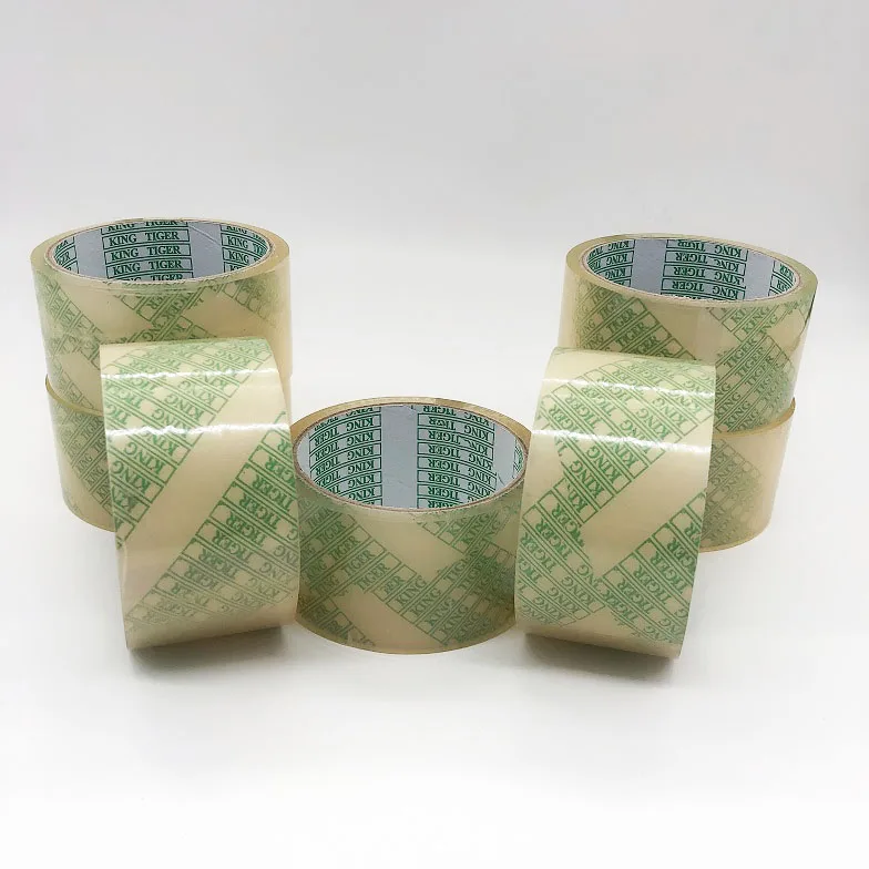 Custom Size Clear PLA Sealing Adhesive Tape Waterproof Biodegradable Compostable for Carton Sealing