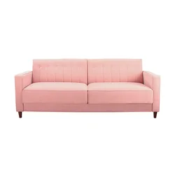 custom storage pink sleeping couch bed futon convertible sofa cum bed folding living room furniture with wood frame