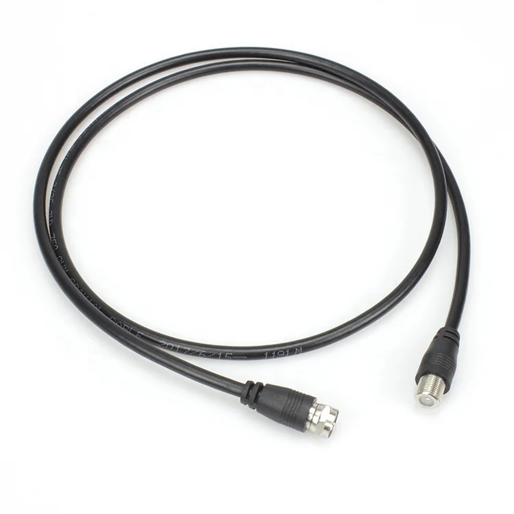 F jack Female to F Male Plug RF Coaxial RG59 RF Antenna  Cable F connector plug cable for TV