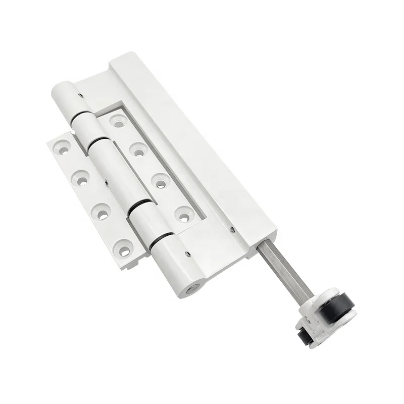 Manufacturers Supply Folding Door Accessories High Quality White Single And Double Hinge Roller Wheel For Glass Folding Door