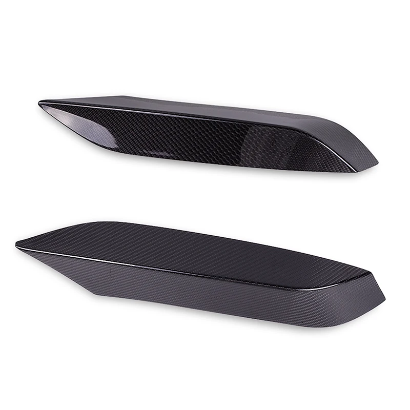 
High Quality Fast Delivery Carbon Fiber Front Bumper Air Vent Eyelid Upper Splitter Cove Guangzhou Full Auto Parts Design Market 
