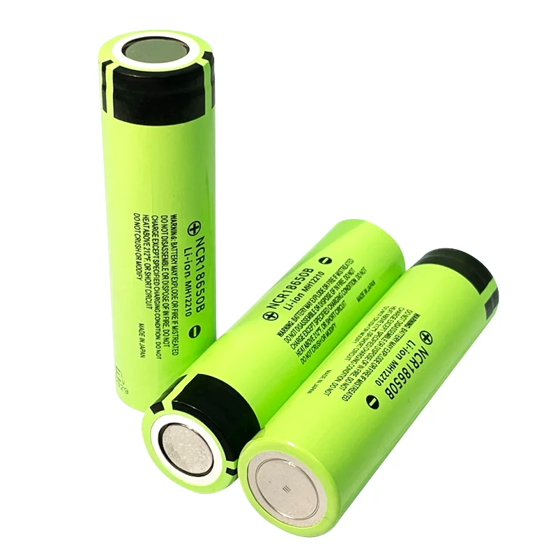 NCR18650 2900mAh Cylindrical Lithium Battery Cell 3.6V Rechargeable Li-ion Battery Discharge 3C