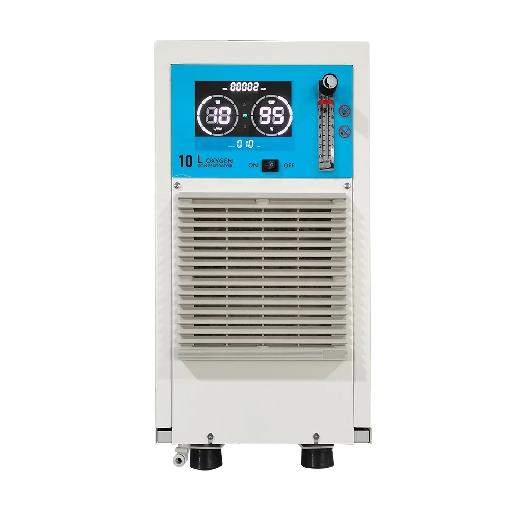 10 lpm 93% high purity dual flow dual bottle oxygen concentrator