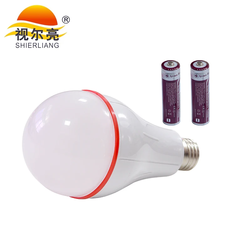 900LM Rechargeable outdoor and indoor emergency energy efficient bulb pc material drive 9w led bulb