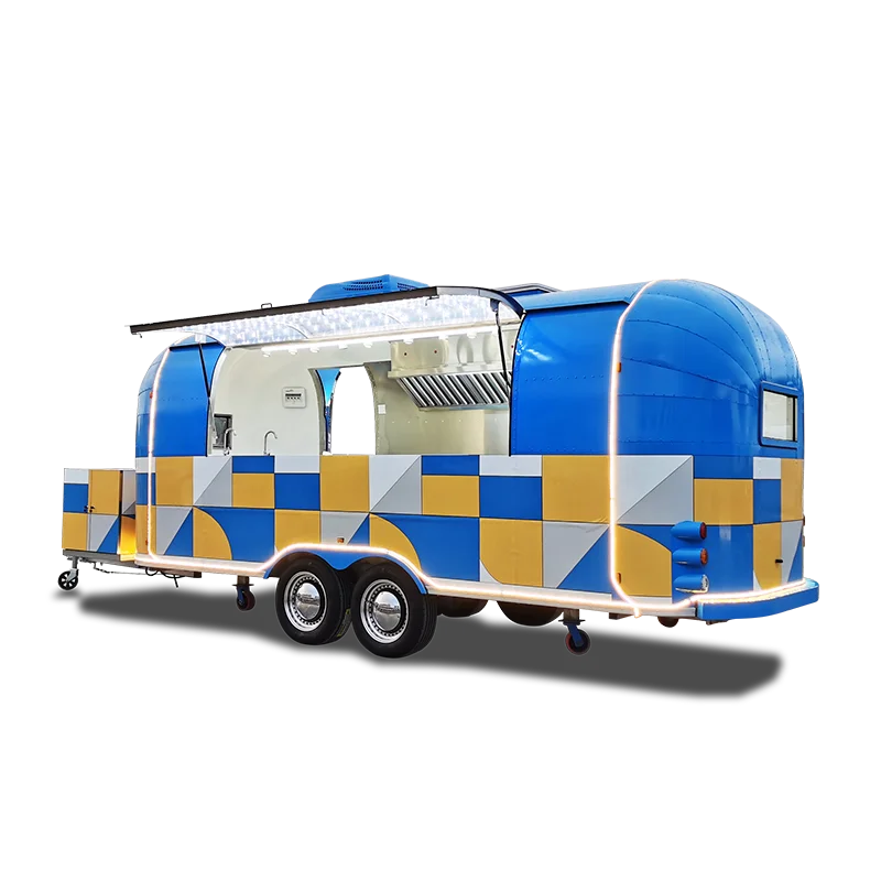 UKUNG CE Approved food truck with full kitchen equipment street catering electric food truck foodtruck for germany