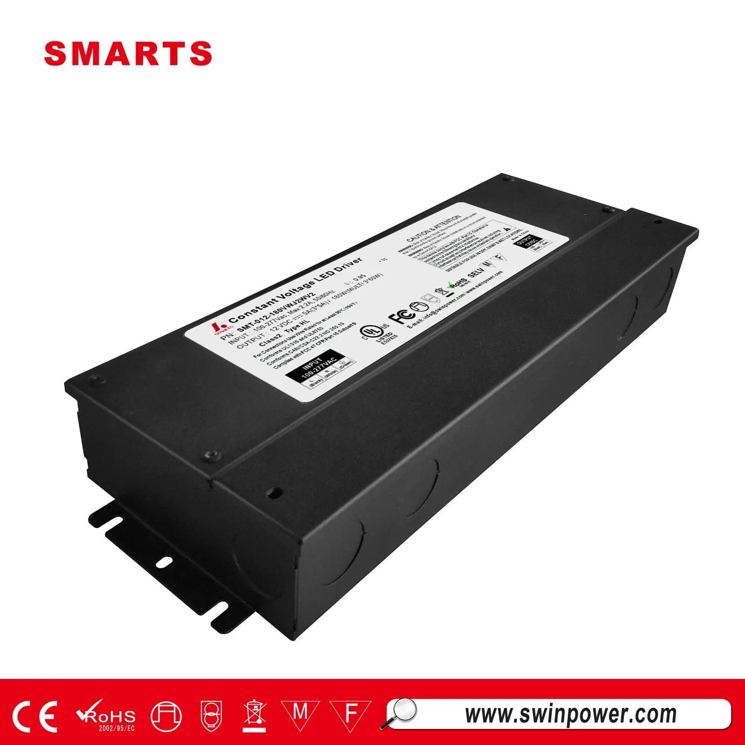 ac dc case 12vdc led power supply for led bulb  Class 2 muti-channels led driver