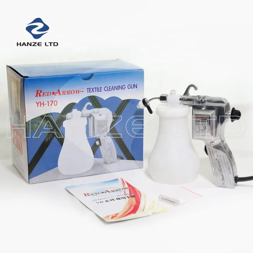RED-ARROW YH-170 20B Textile Spot Cleaning Spray Gun for Screen Printing 220V/50-60Hz with Strength Single Nozzle