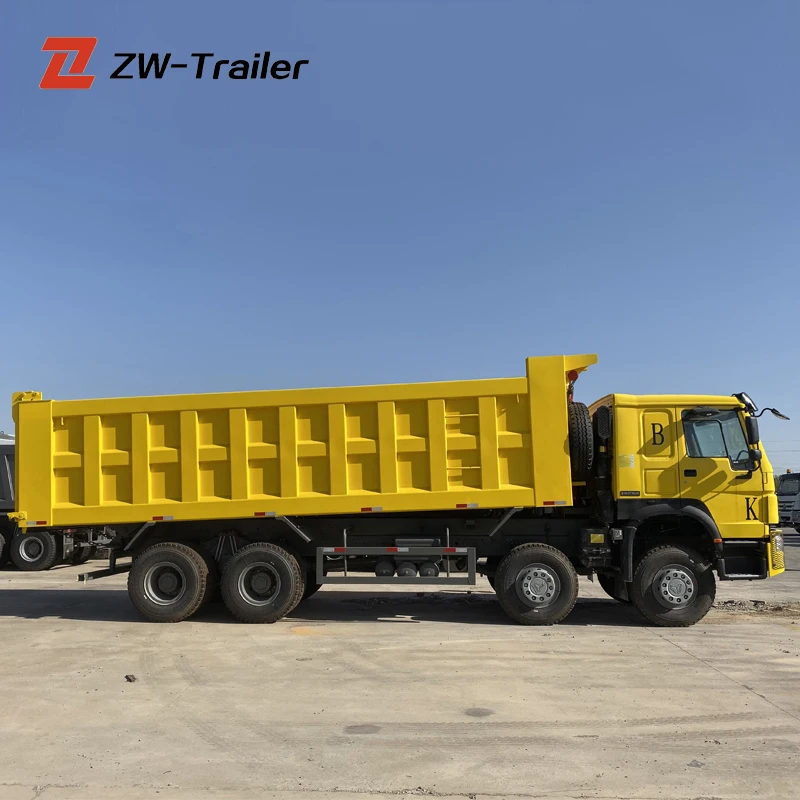 Dump Trucks Howo 12wheels 8X4 Dump Tipper Promotion New Design Brand New China 10 12 Automatic WEICHAI Heavy Truck Euro 3 Manual