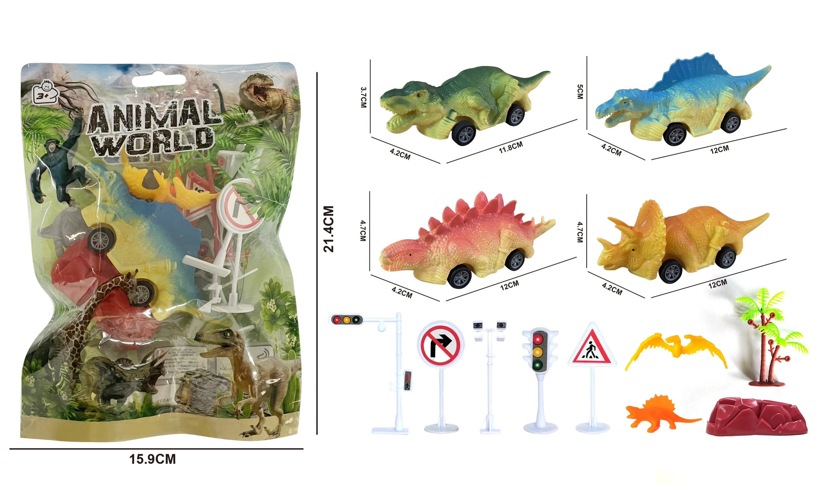 HOT SALE TOYS VEHICLE  PULL BACK DINOSAUR TOY PULL BACK CAR FOR KIDS