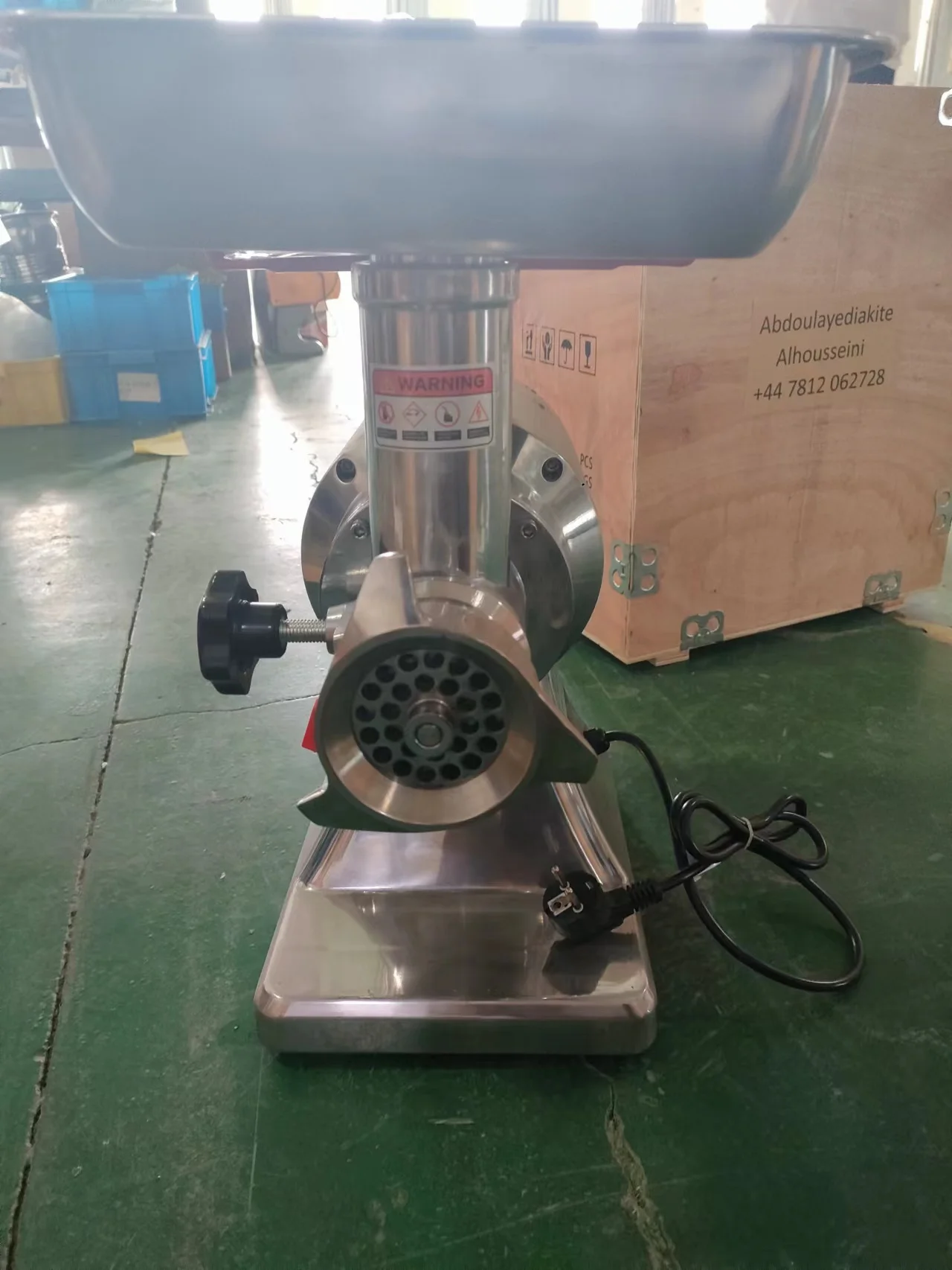 Industrial Electric Appliance Meat Mincer Machine Meat Grinders 8 12 22 32
